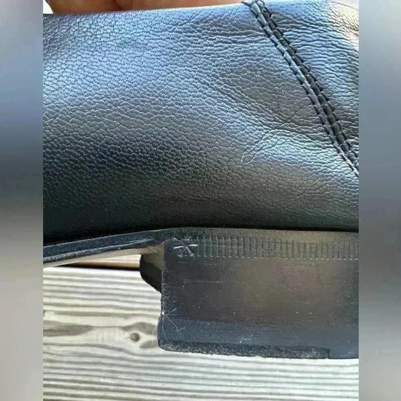 Authentic GUCCI Jordaan Women’s Black Leather Horsebit Loafer Sz 37 US 7 - Picture 10 of 13